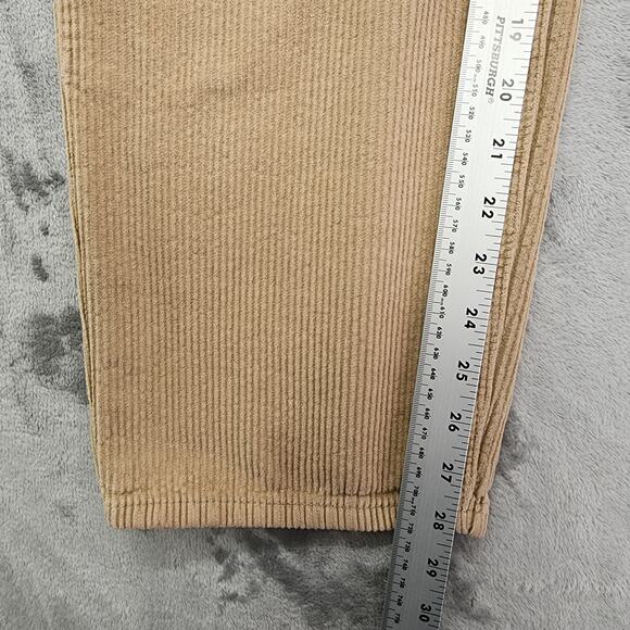 Empyre Pants Womens 3 Juniors Tan Tori Corduroy Skater Relaxed Loose Tapered - Picture 10 of 11